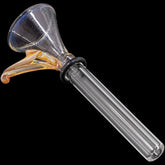 9mm Funnel Slide Bowl with Handle for Pull-Stem Bongs